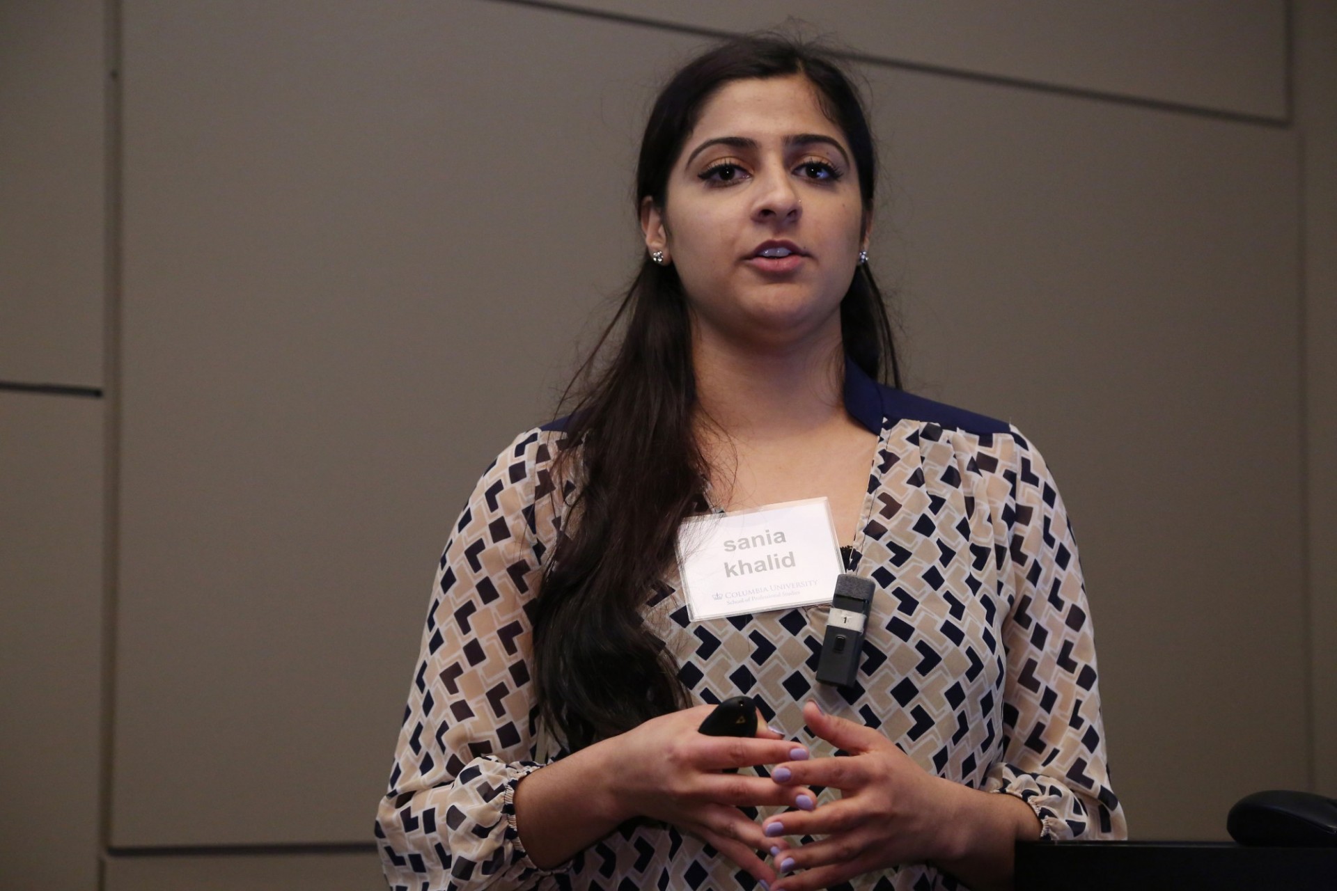 Sania Khalid, Cohort 10, Neuroscience Sania Khalid, Cohort 10, Neuroscience