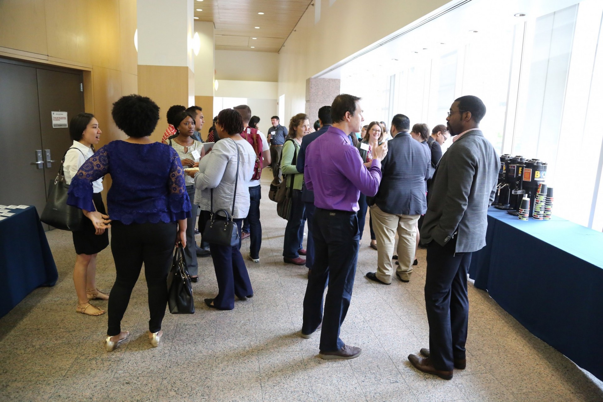 More symposium chatter in between presentations More symposium chatter in between presentations.