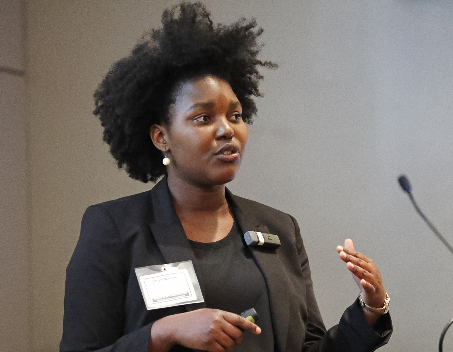 Chiza Mwinde, Cohort 11, Earth and Environmental Sciences 